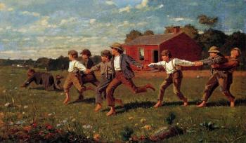 Winslow Homer : Snap the Whip